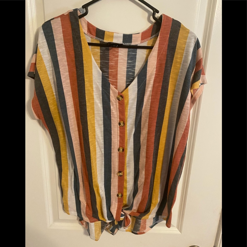 Front tie t shirt